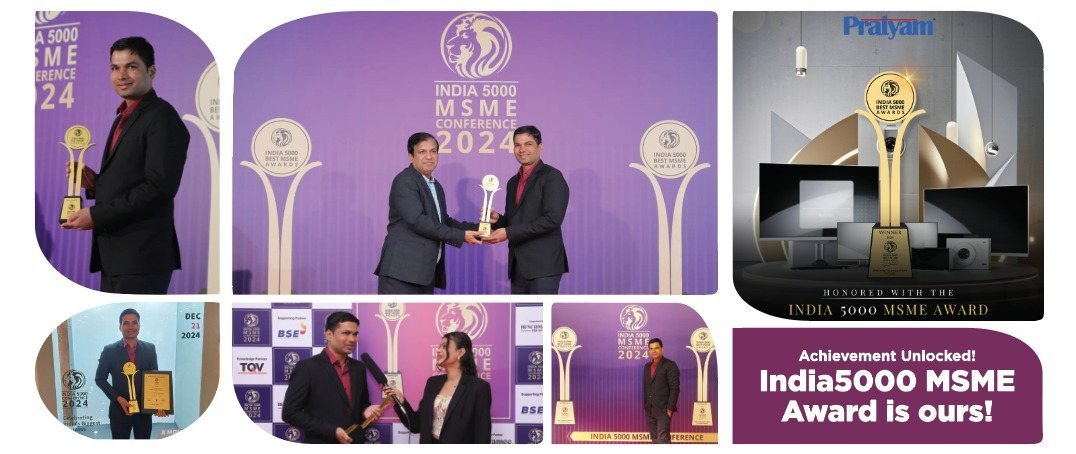 Pratyam Technologies — Winner, India 5000 Best MSME Award 2024